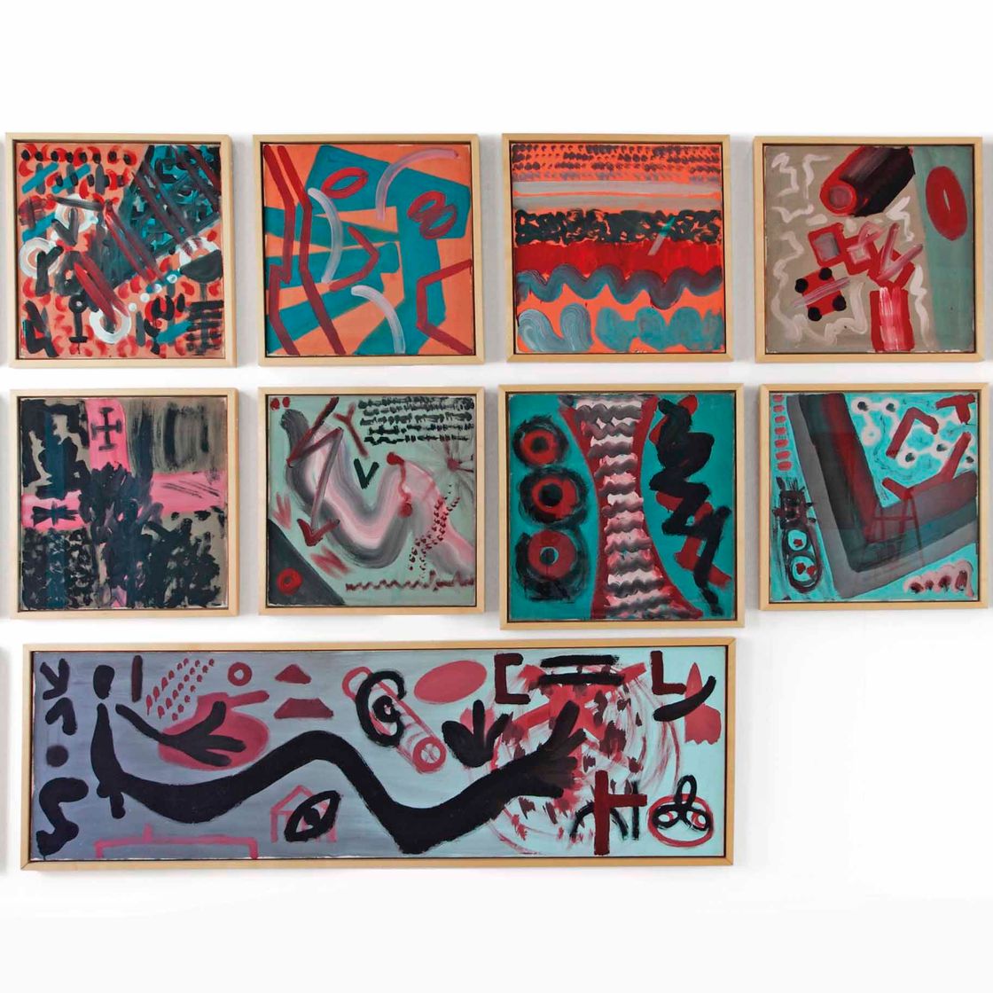 A.R. Penck — Без названия (Y/2)