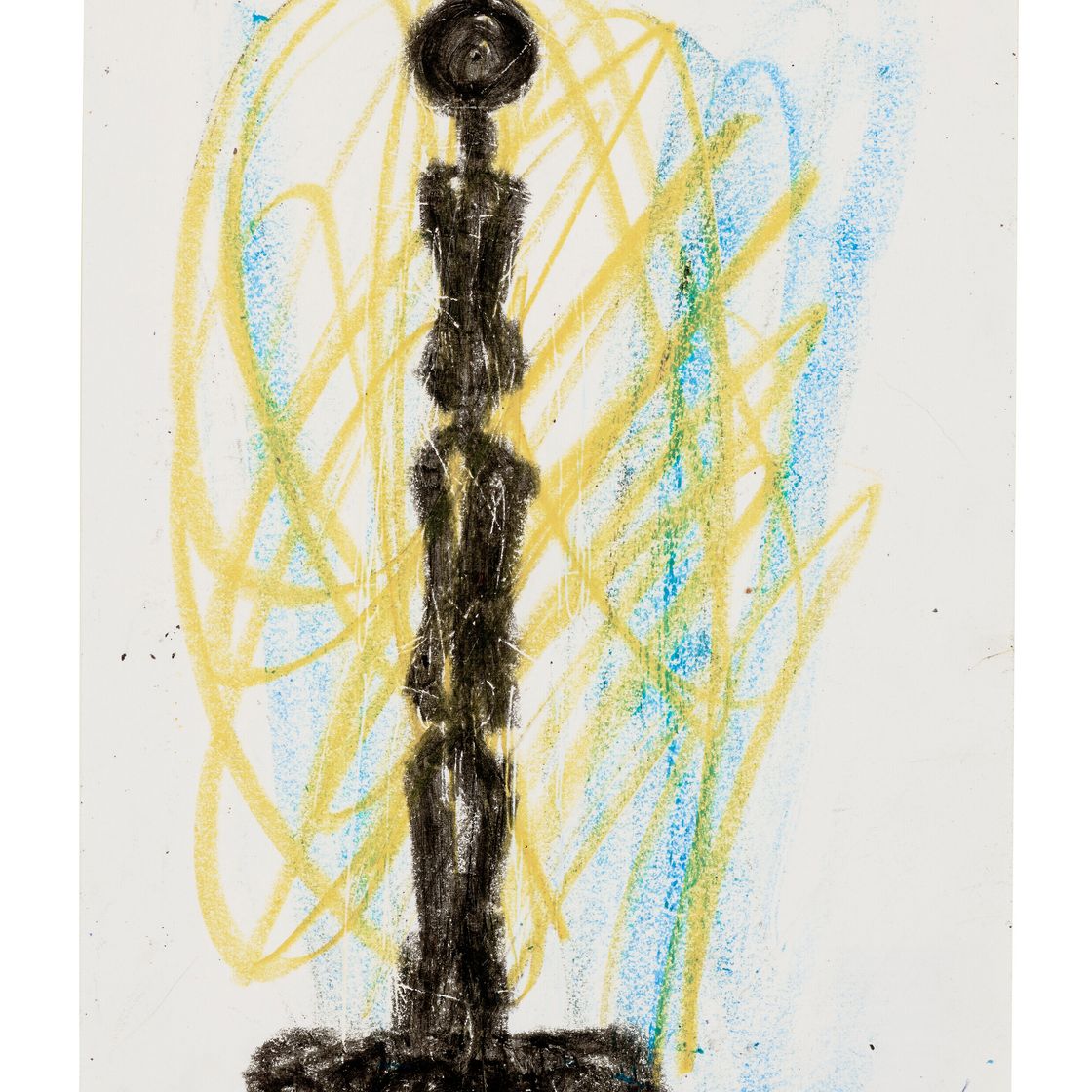 A.R. Penck — Без названия (zu Kleines Idol)