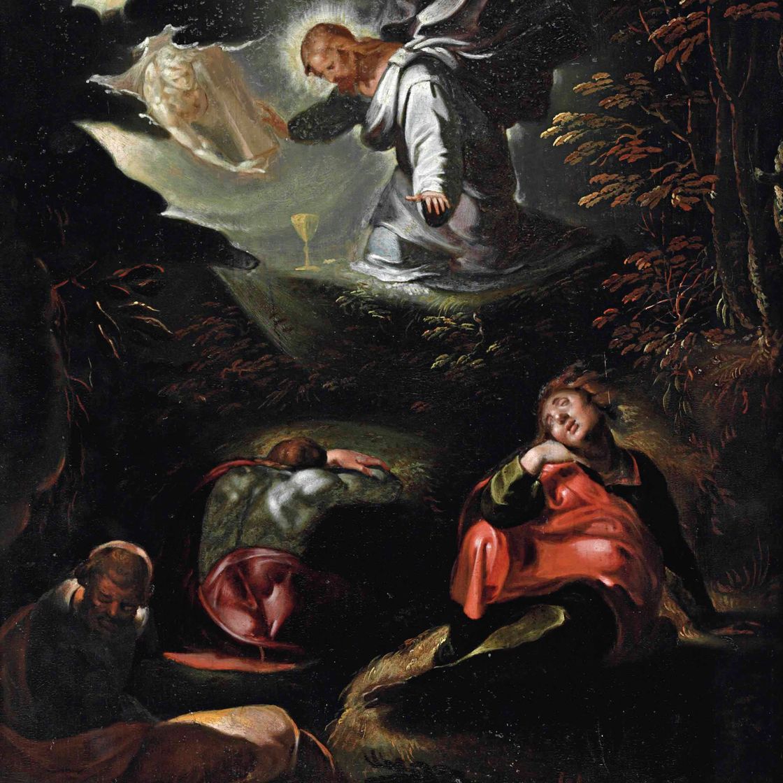 Abraham Bloemaert — Агония в саду