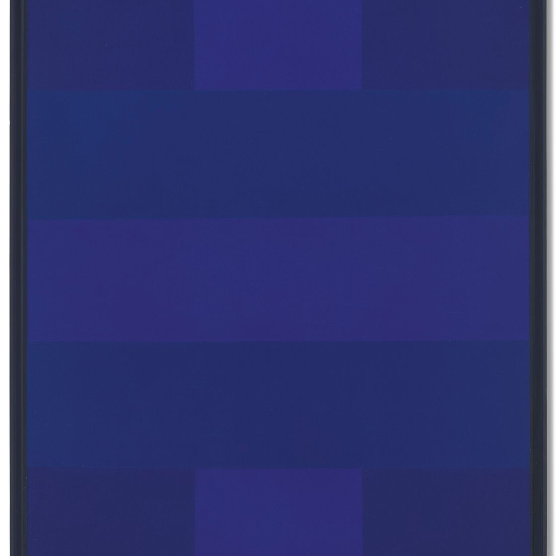 Ad Reinhardt — Голубая картина, 1951 год, изображение 1