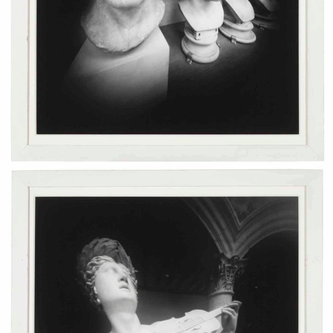 Adam Fuss — Без названия ("Три головы"), 1986; совместно с "Без названия" ("Скрипач"), 1985, изображение 1
