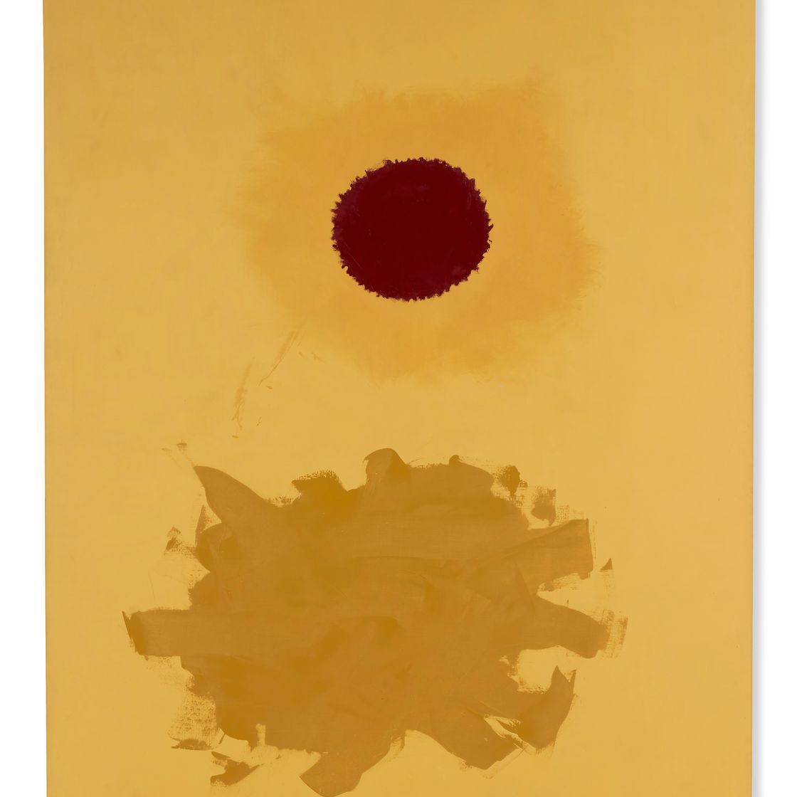 Adolph Gottlieb — Охра и золото, изображение 1
