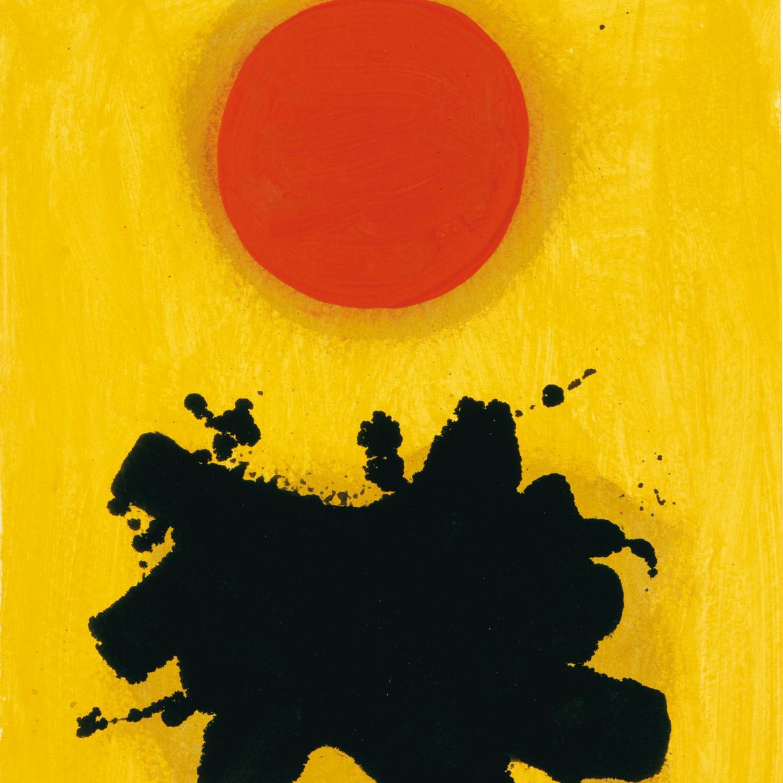 Adolph Gottlieb — Плоский Черный