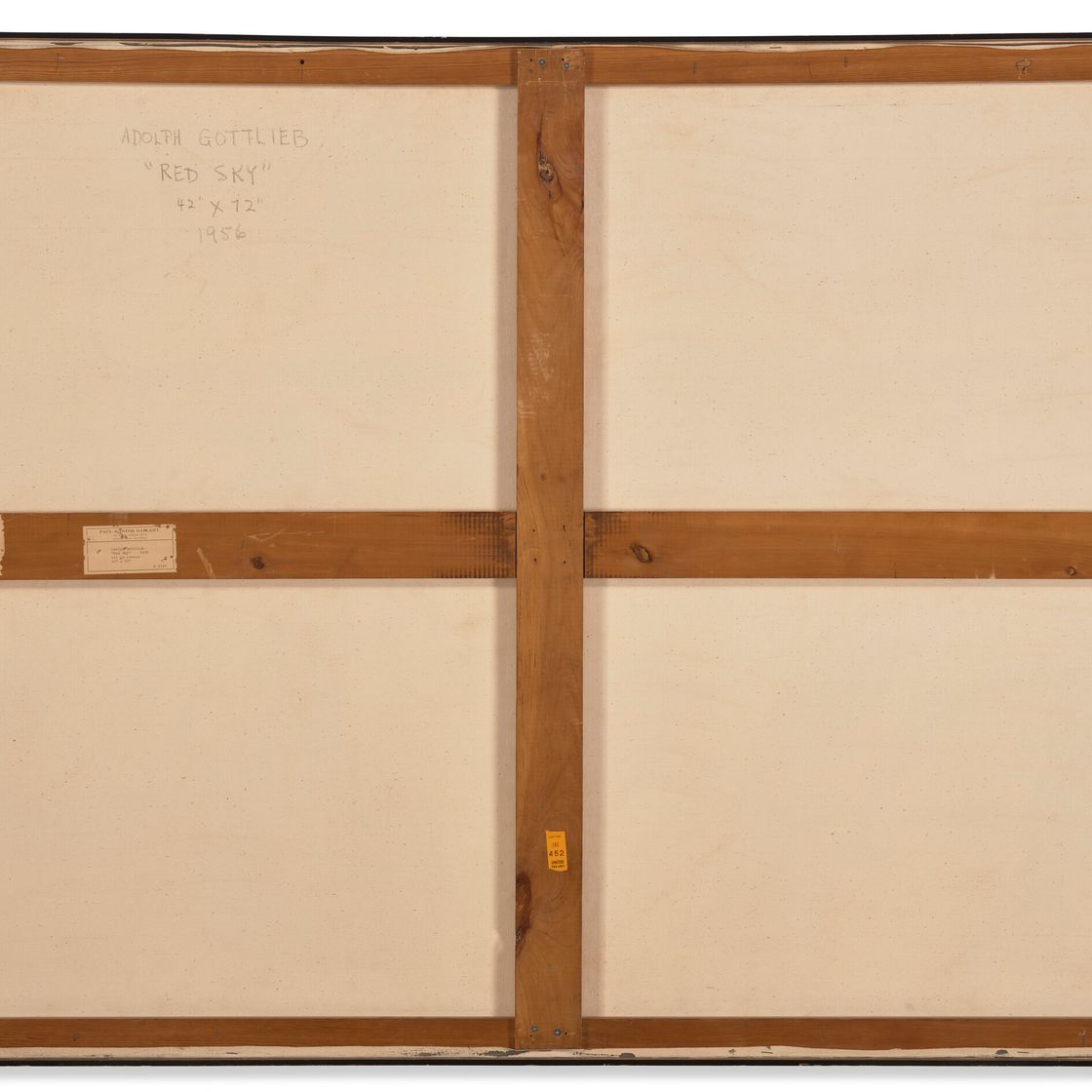Adolph Gottlieb — Красное небо, изображение 3