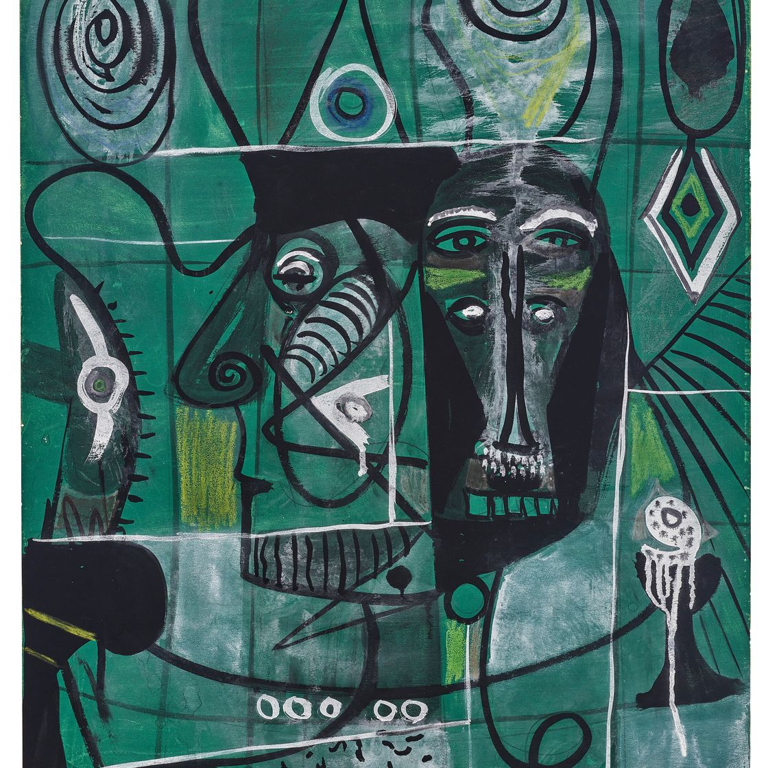 Adolph Gottlieb — Без названия, изображение 1