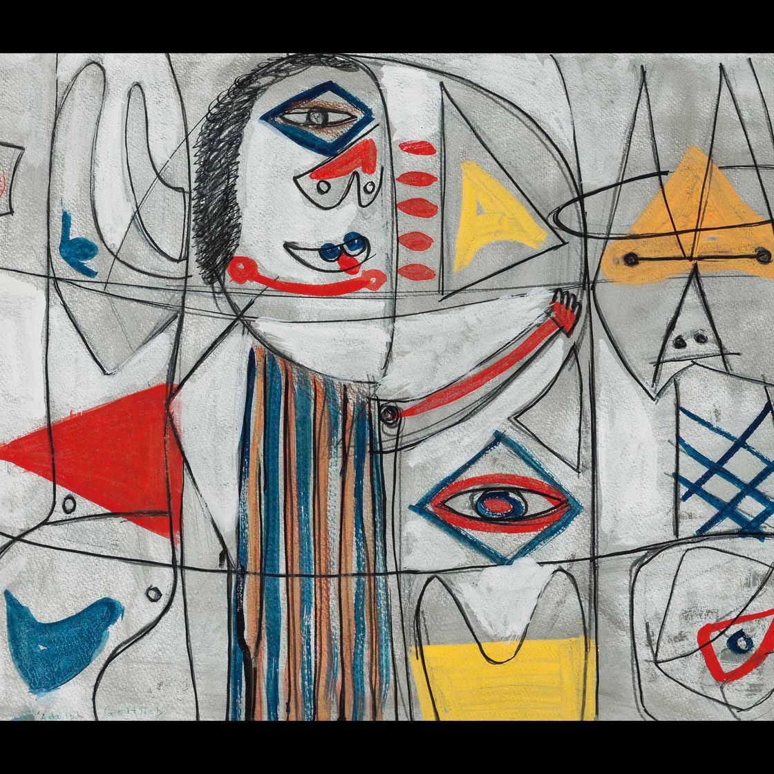 Adolph Gottlieb — Белое лицо