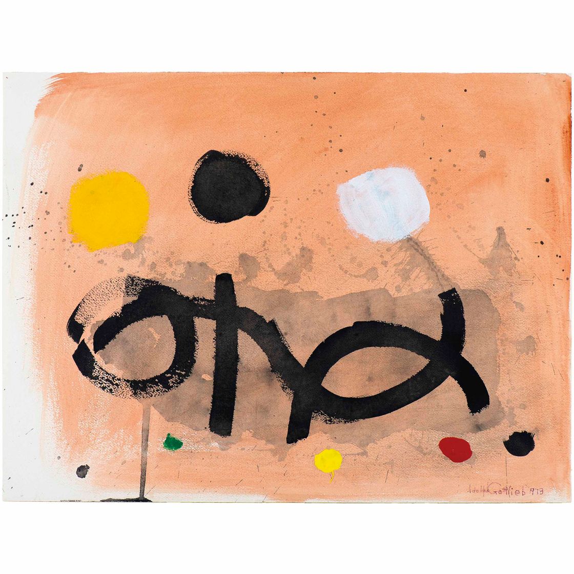 Adolph Gottlieb — Без названия