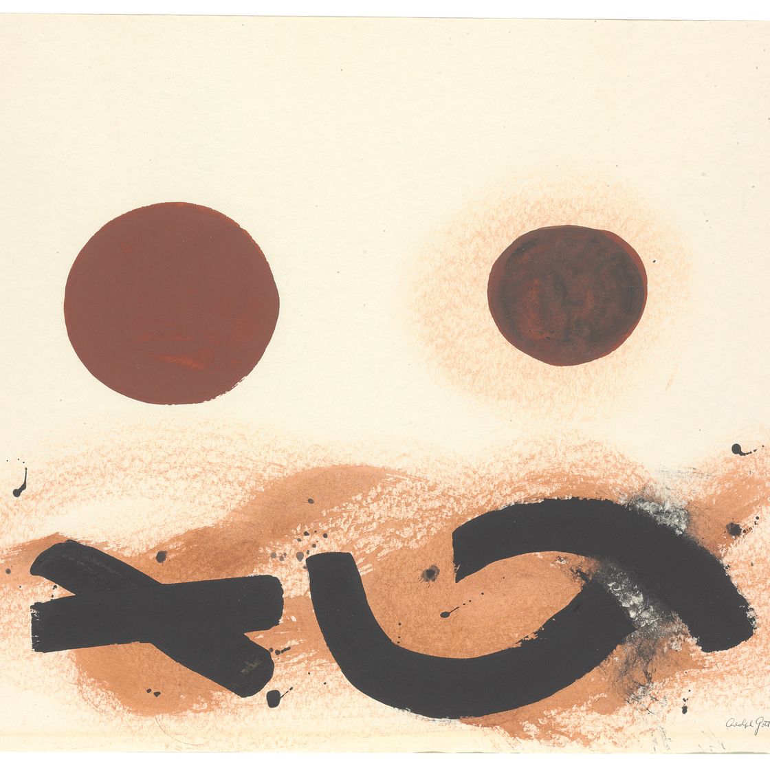Adolph Gottlieb — Без названия