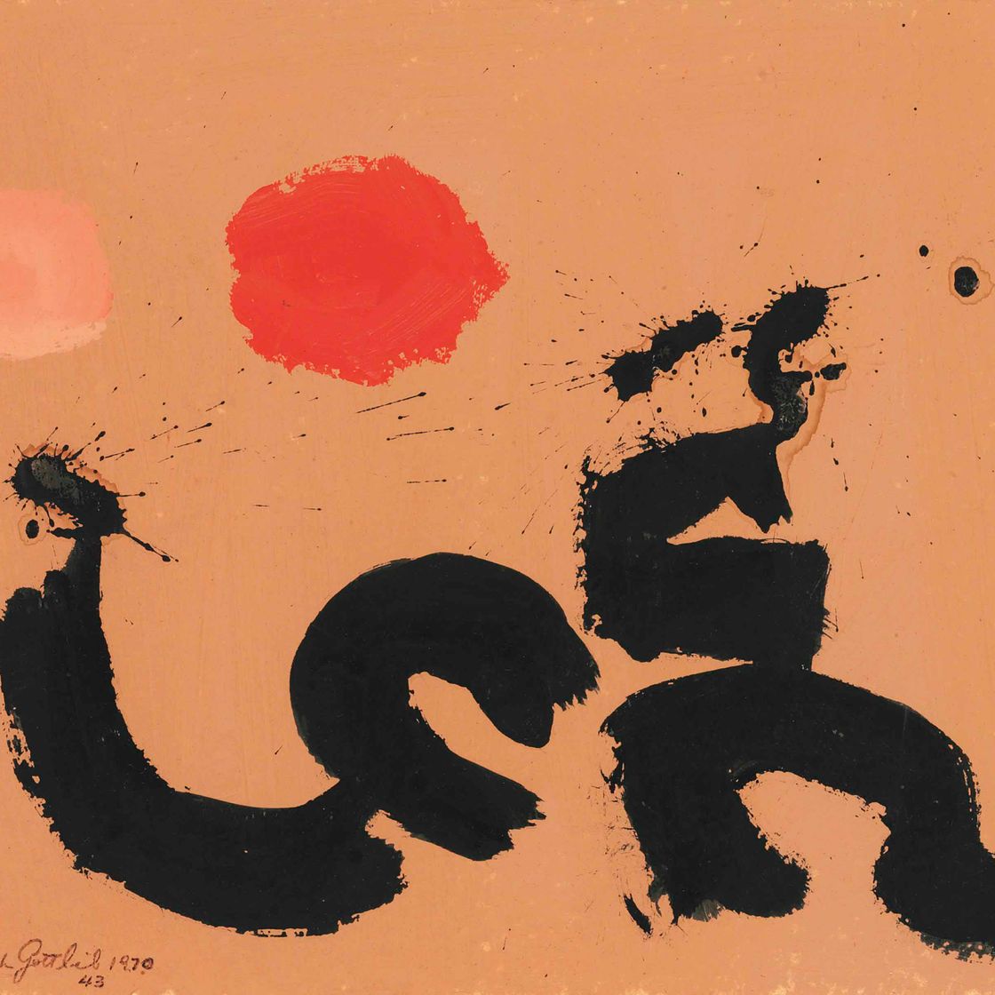 Adolph Gottlieb — Без названия