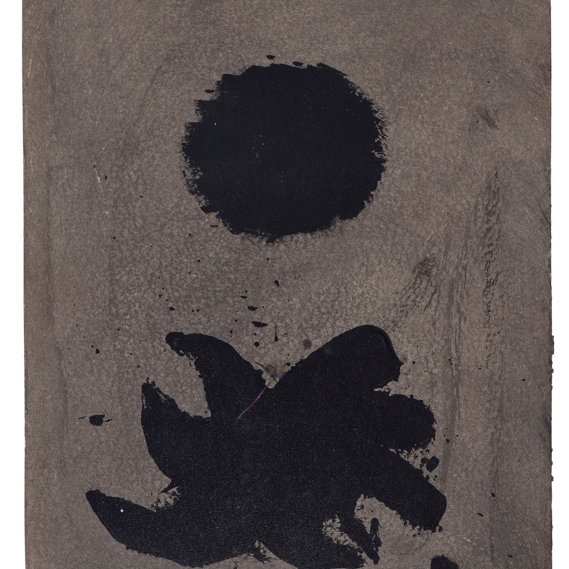 Adolph Gottlieb — Черный и серый, изображение 1