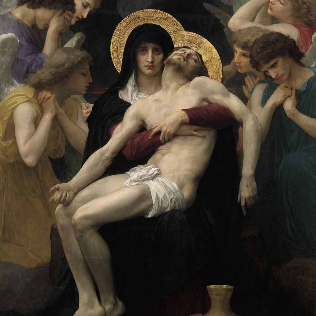 Adolphe William Bouguereau — Пьета