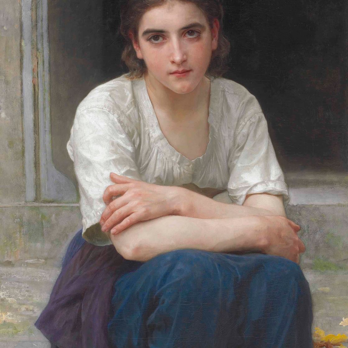 Adolphe William Bouguereau — Возвращение в ле-Север