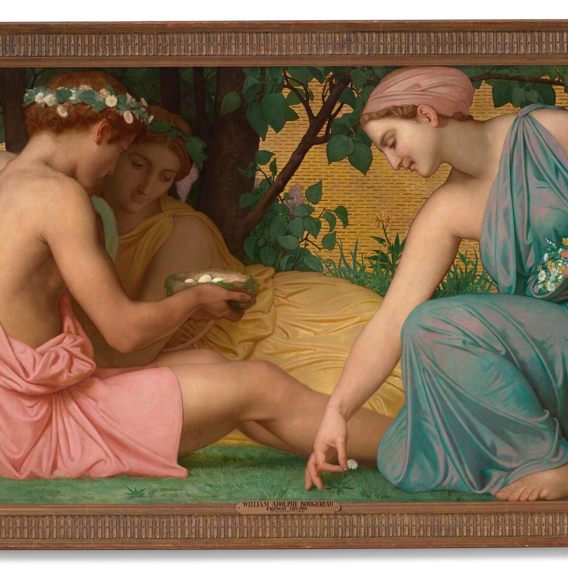 Adolphe William Bouguereau — Первые шаги, изображение 2