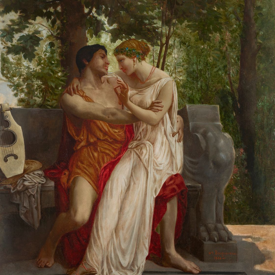 Adolphe William Bouguereau — Влюбленный, изображение 1