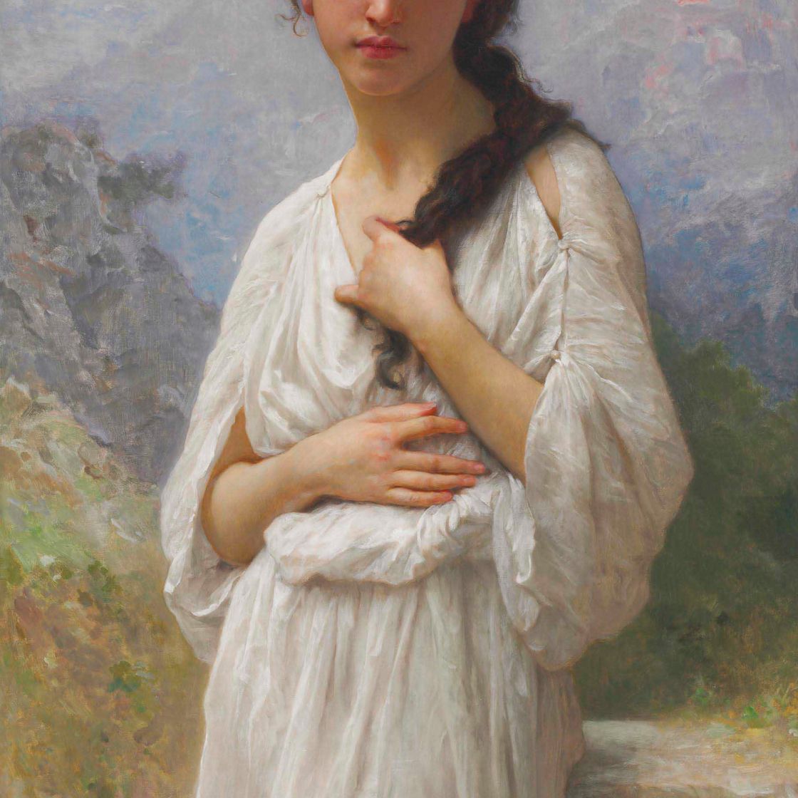 Adolphe William Bouguereau — Внимательный