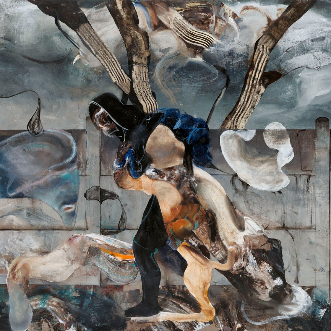 Adrian Ghenie — Без названия (в честь Анри Руссо), изображение 1