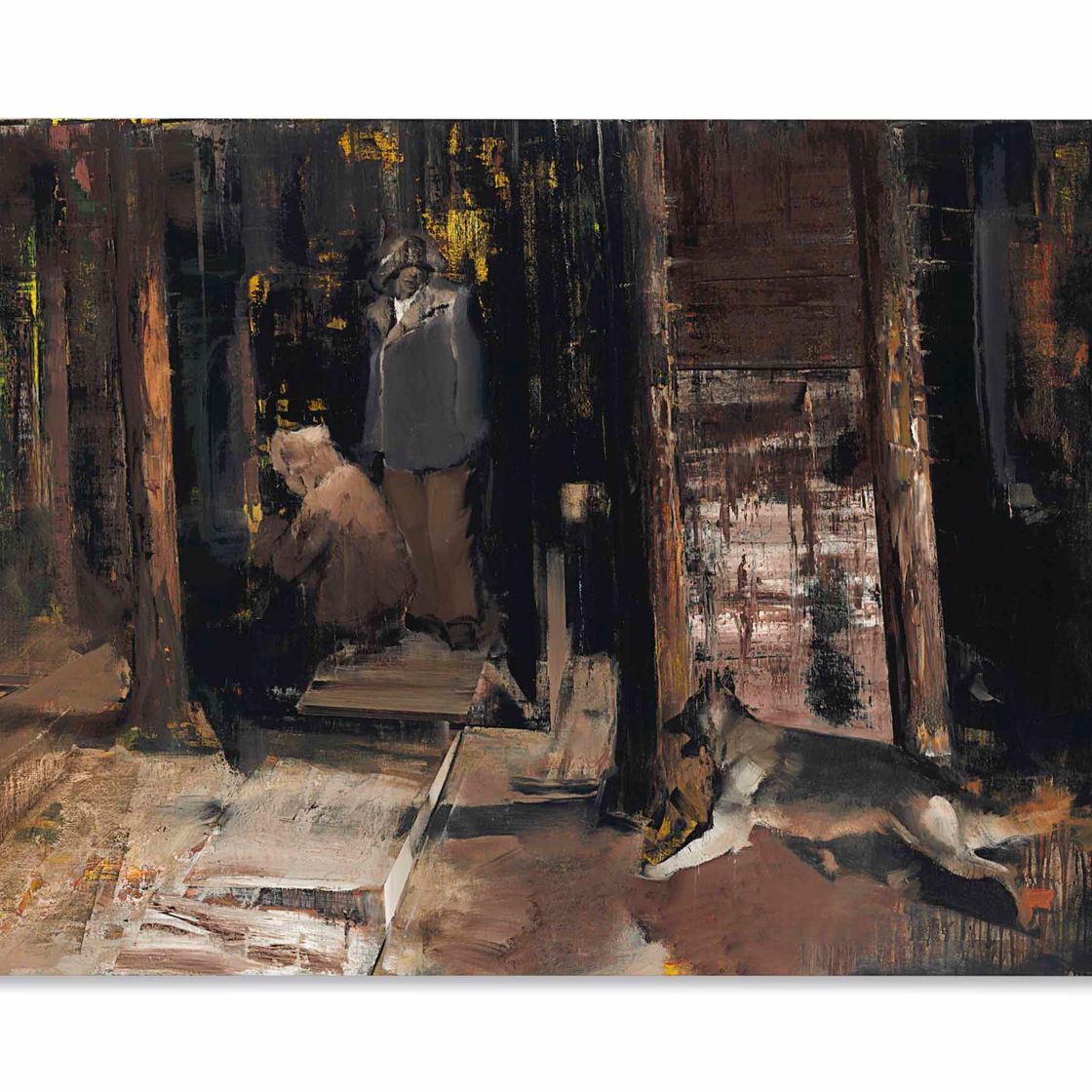 Adrian Ghenie — Бегство в Египет
