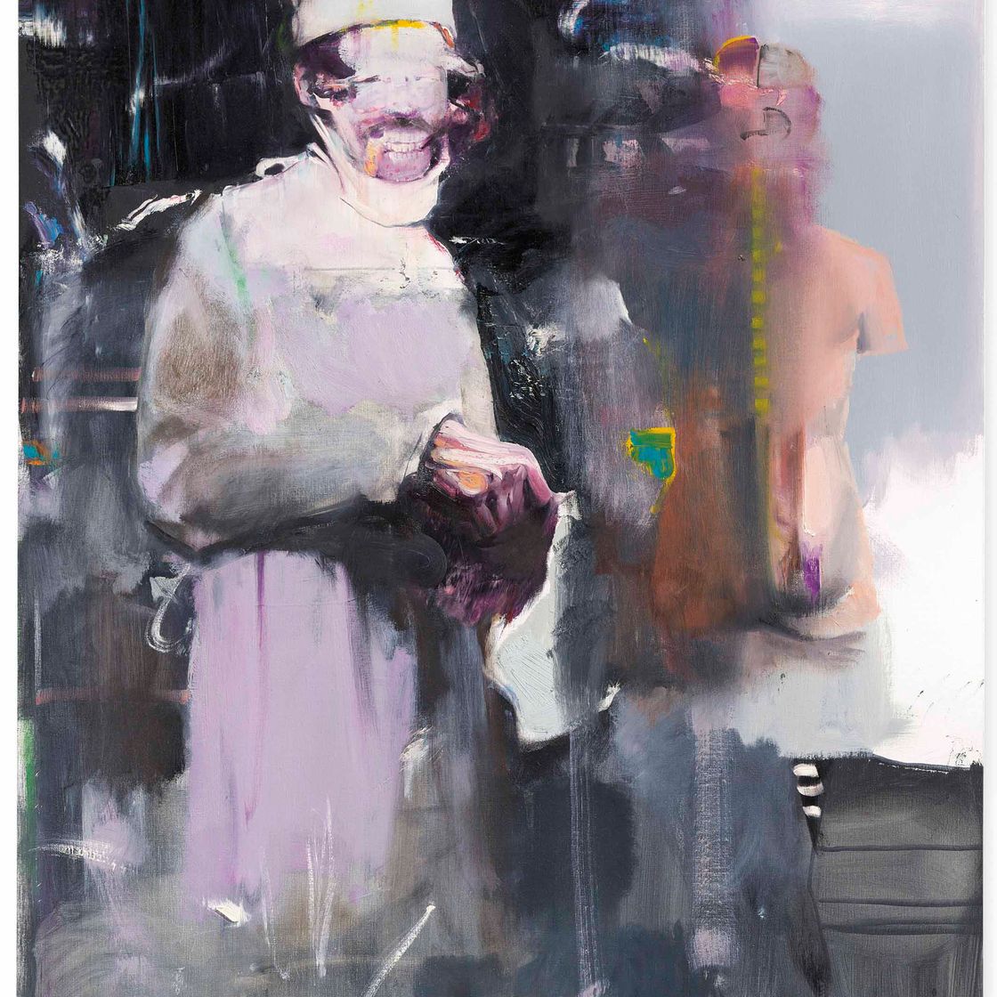 Adrian Ghenie — Учеба в "Институте Кайзера Вильгельма"