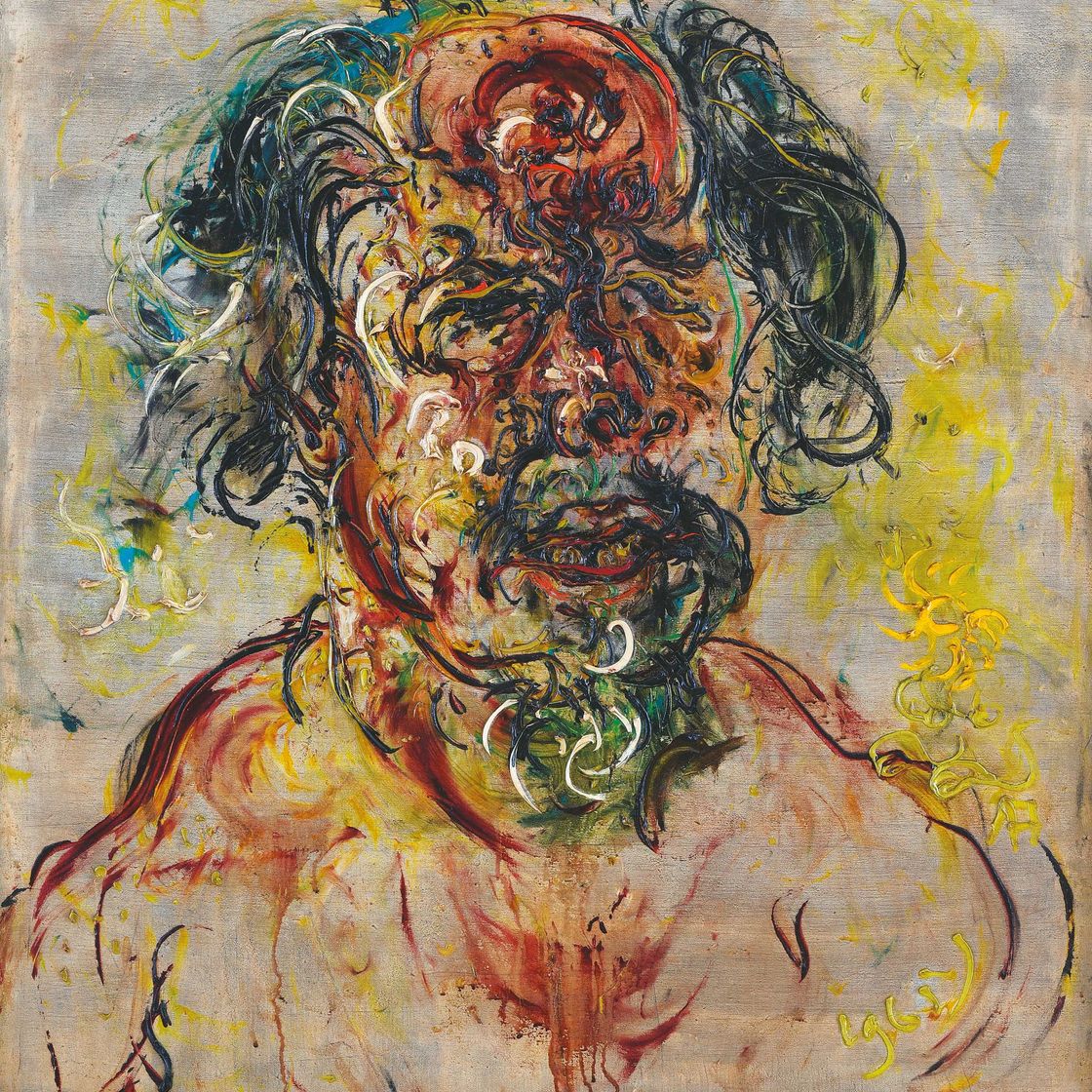 Affandi — Автопортрет