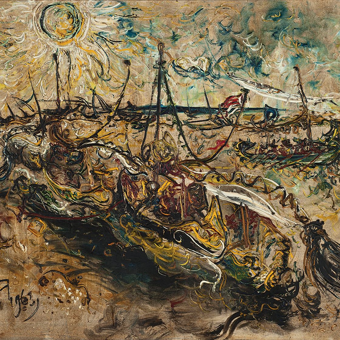 Affandi — Креветка II