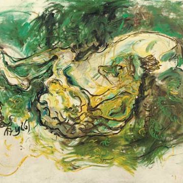 Affandi — Спящий человек
