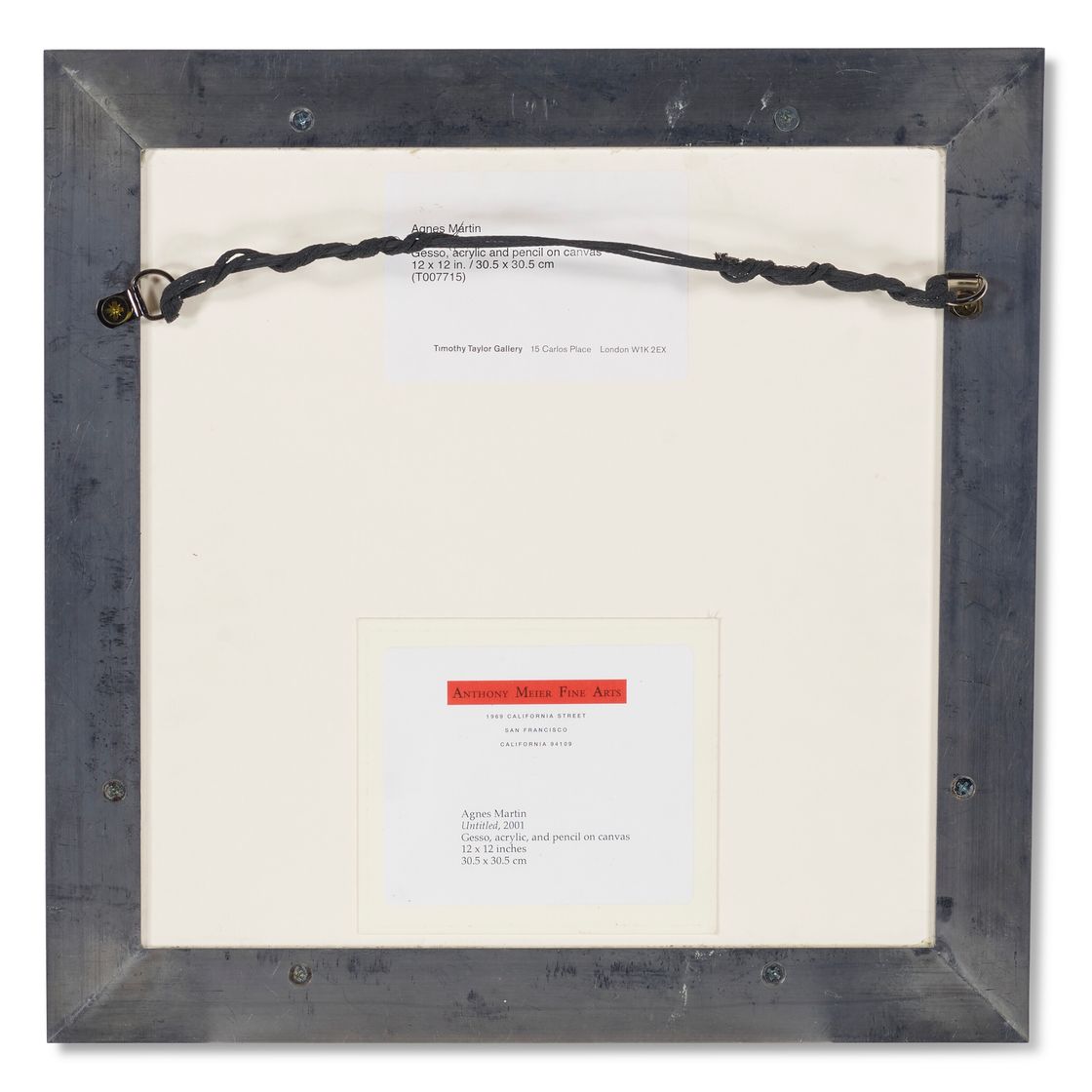 Agnes Martin — Без названия, изображение 3