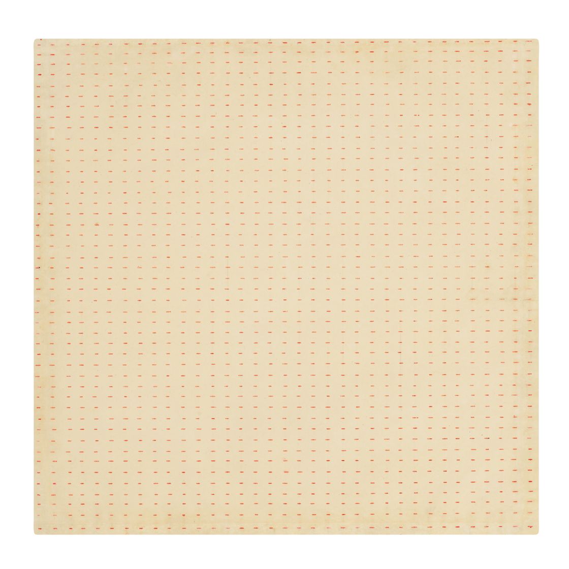 Agnes Martin — Без названия (Белый цветок)