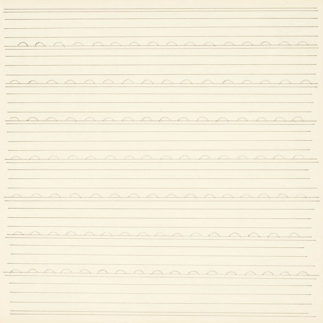 Agnes Martin — Без названия (#18)