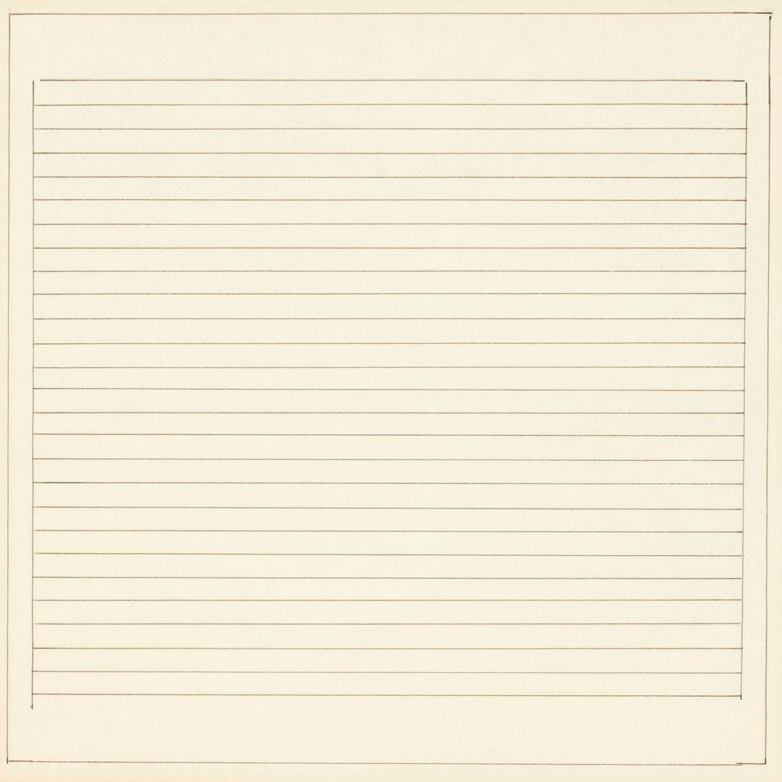 Agnes Martin — Без названия (#22)