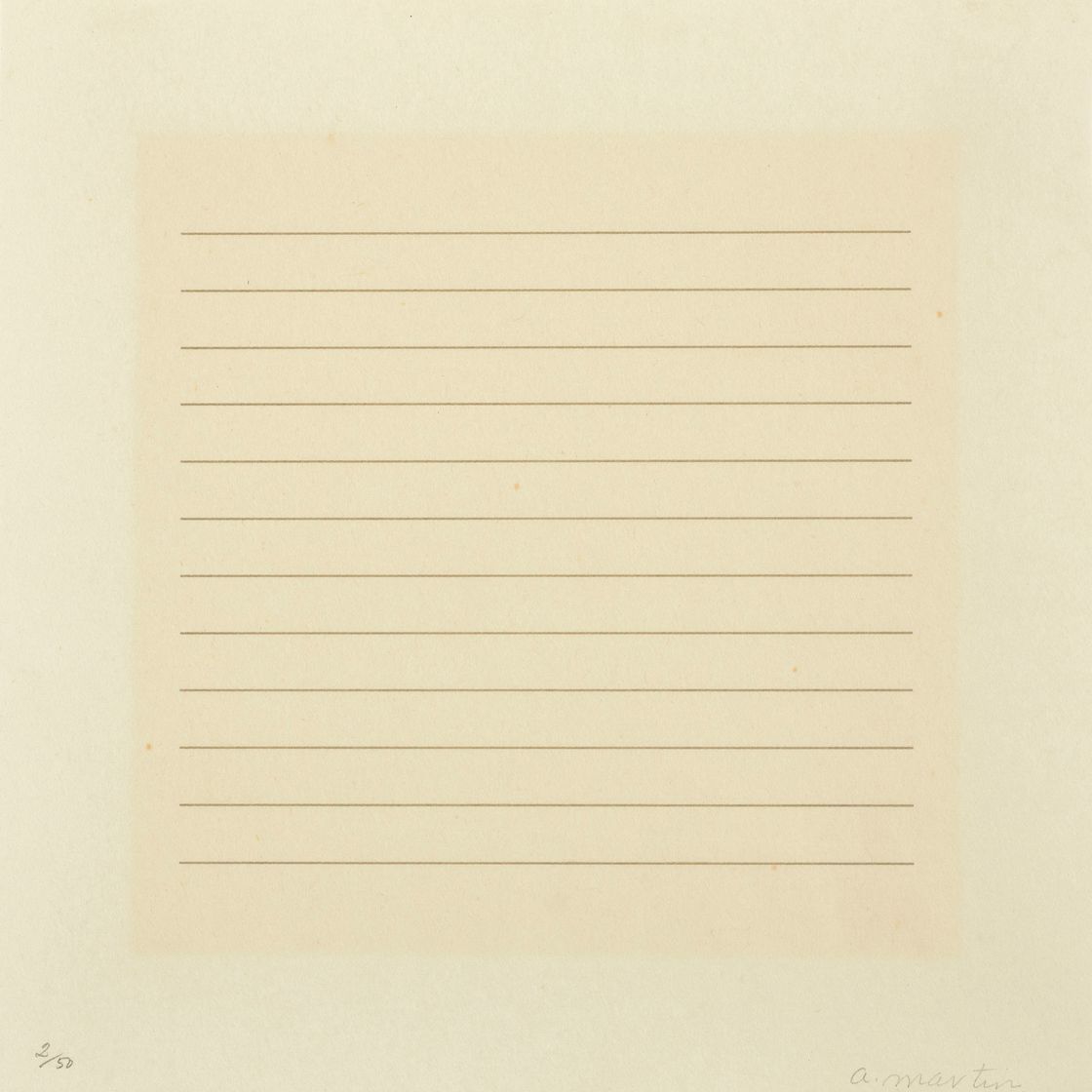 Agnes Martin — В ясный день