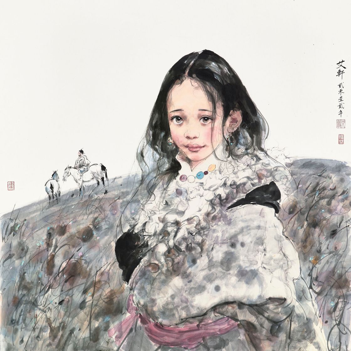 Ai Xuan — Тибетская девушка