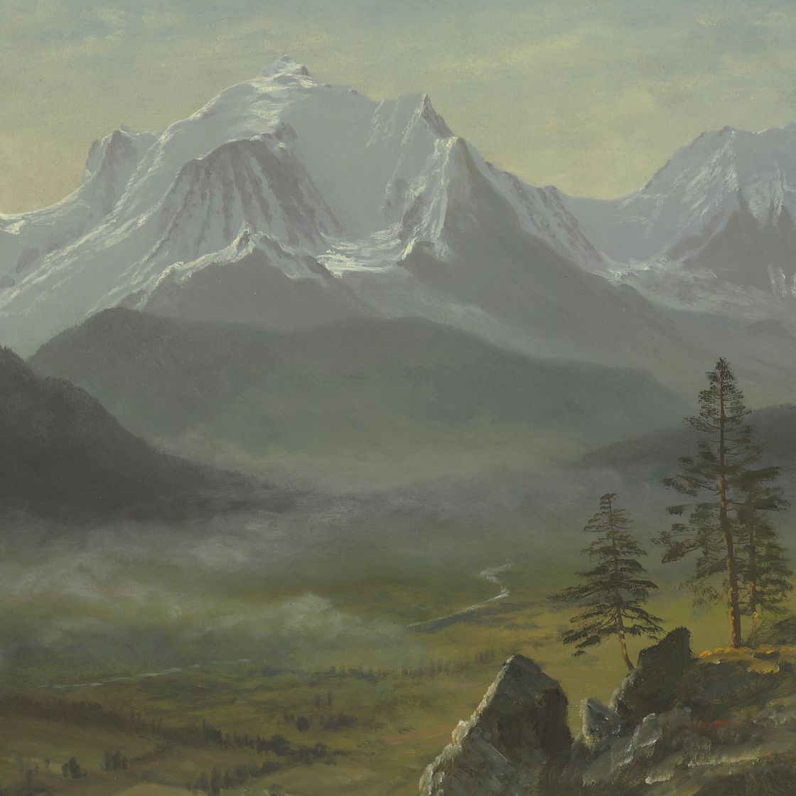 Albert Bierstadt — Монблан