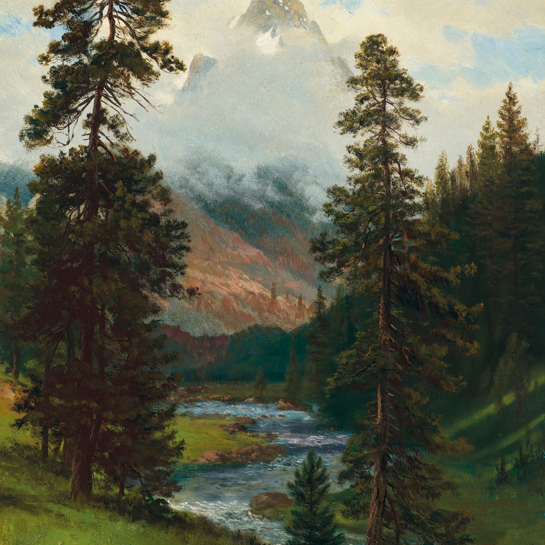 Albert Bierstadt — Вершина спускаемого аппарата
