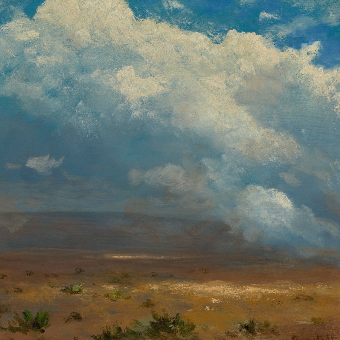 Albert Bierstadt — Исследование облаков, изображение 1