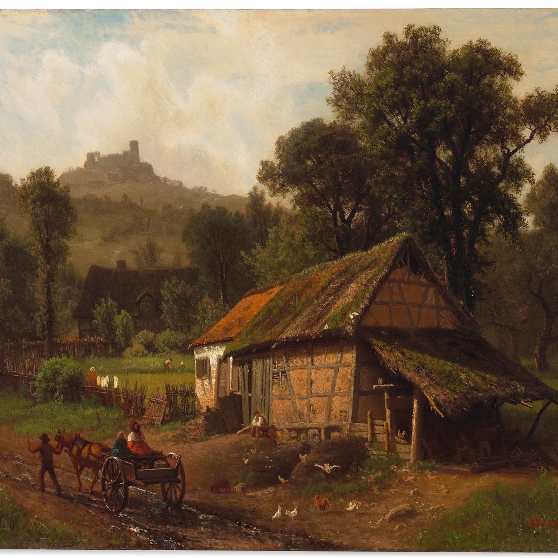 Albert Bierstadt — В предгорьях