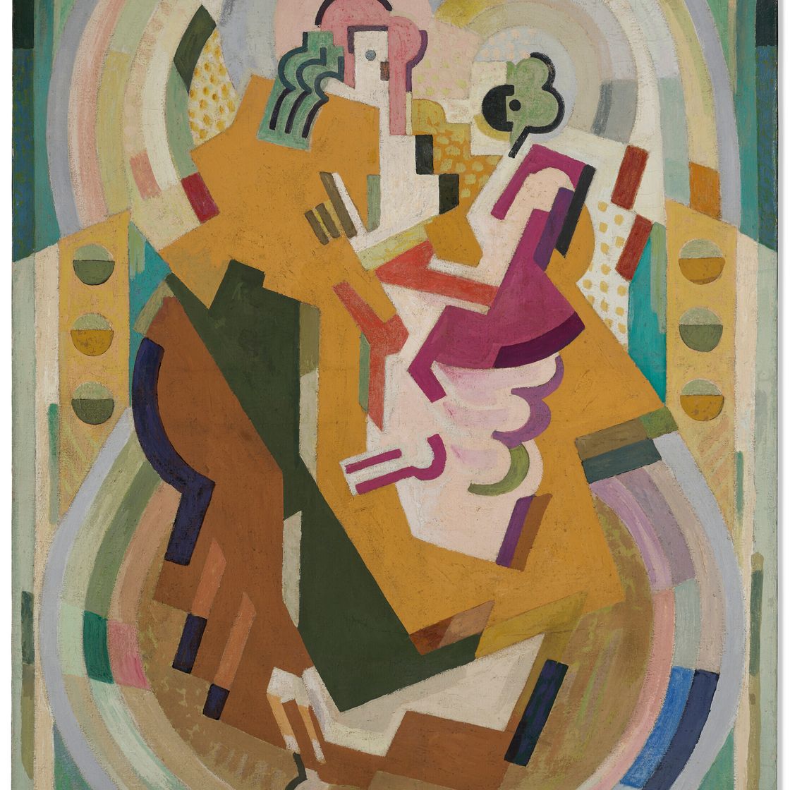 Albert Gleizes — Рисунок, указывающий на размер, интонацию и ритм., изображение 2