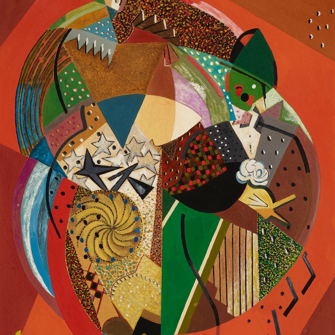 Albert Gleizes — Клоуны, изображение 1
