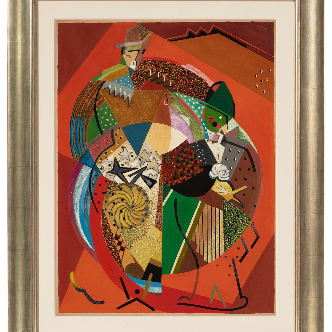 Albert Gleizes — Клоуны, изображение 2