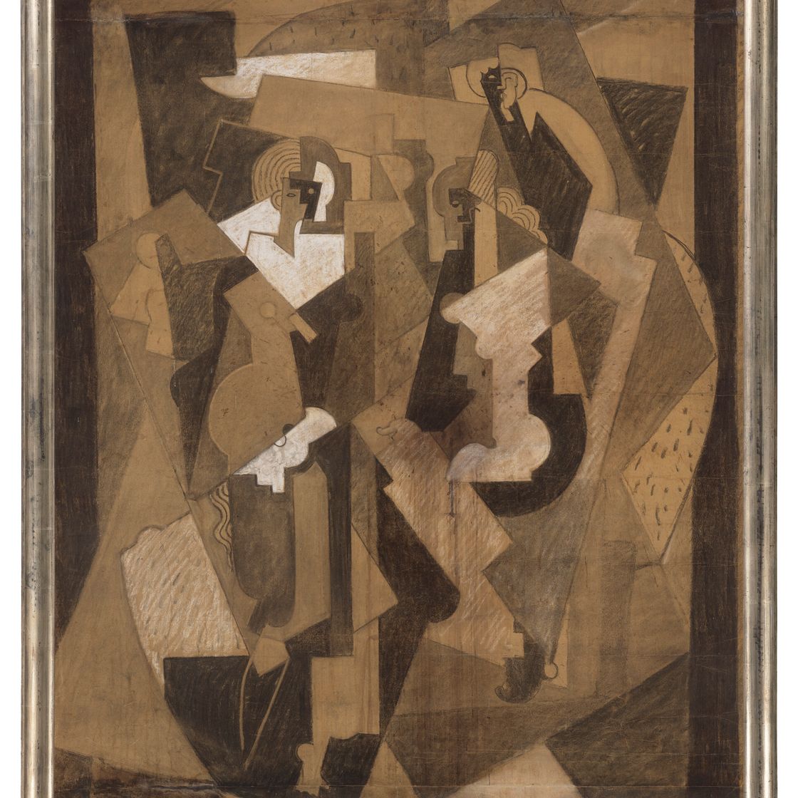 Albert Gleizes — Композиция из трех персонажей, изображение 2