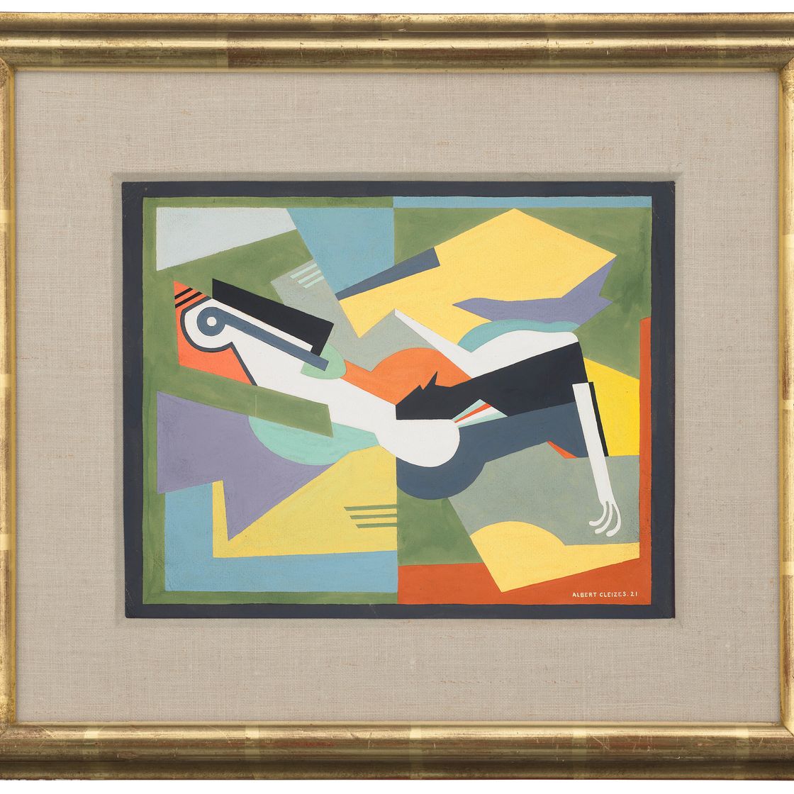 Albert Gleizes — Настоящая любовь к новой женщине-кубистке, изображение 2