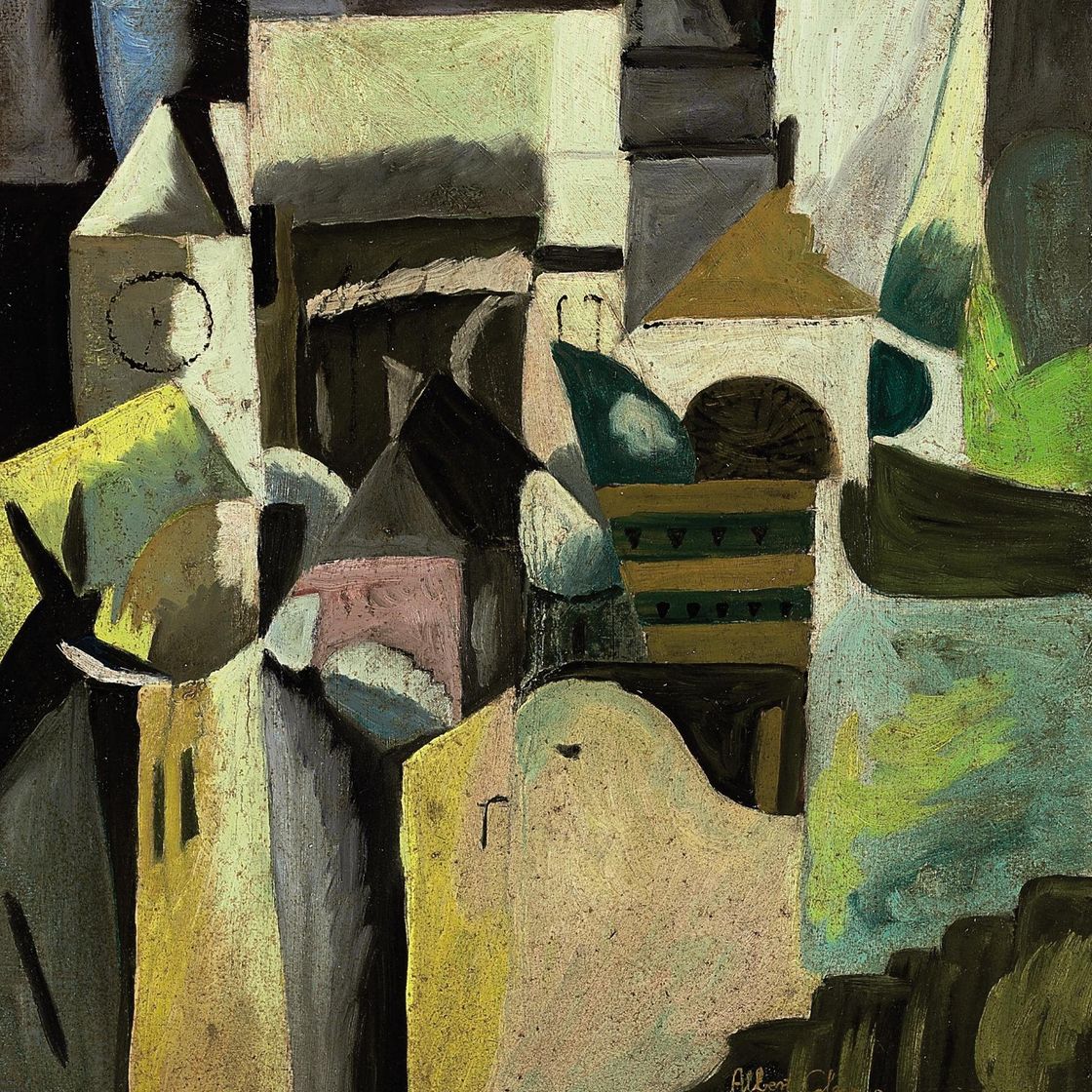 Albert Gleizes — Композиция для дома и церкви