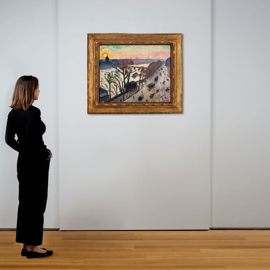 Albert Marquet — Париж, набережная Лувра, Солей д'Ивер, изображение 3