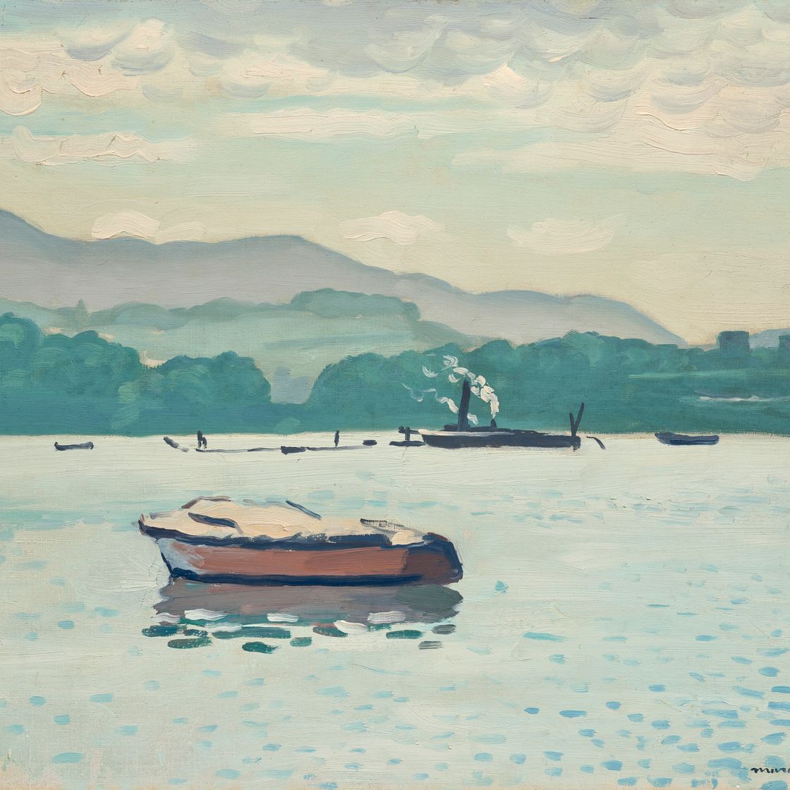 Albert Marquet — Автомобильный парк Ле-Кано, залив Шингуди, изображение 1