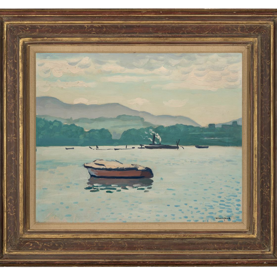 Albert Marquet — Автомобильный парк Ле-Кано, залив Шингуди, изображение 4