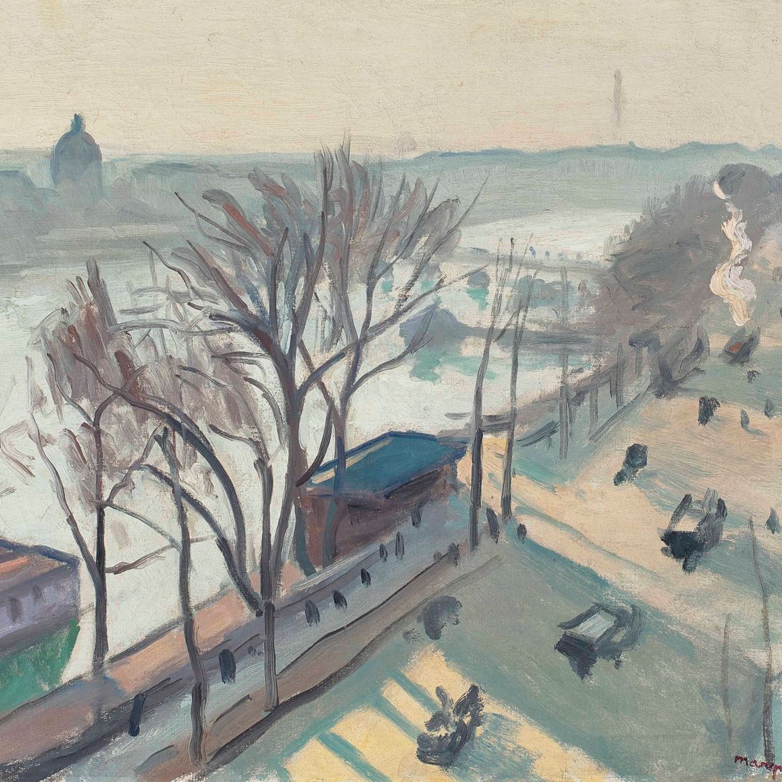 Albert Marquet — Набережная Лувра, Солей-пале
