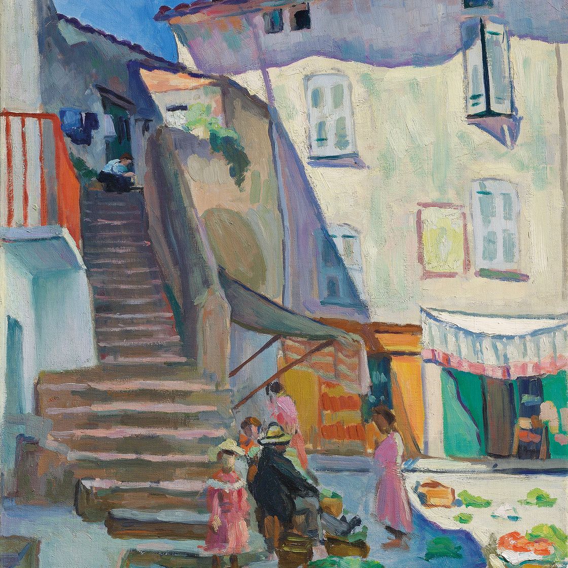 Albert Marquet — Марш в Сен-Тропе, Площадь трав, изображение 1