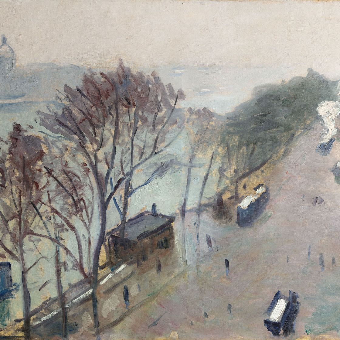 Albert Marquet — Л'Ивр, набережная Лувра, ближний темп