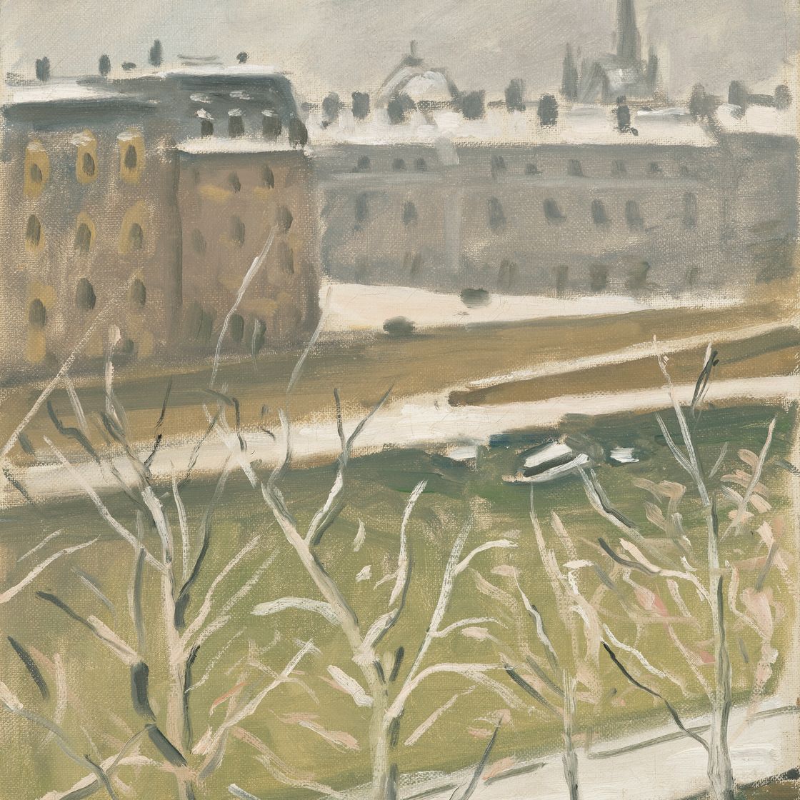 Albert Marquet — Сент-Шапель-су-ла-неж, изображение 1