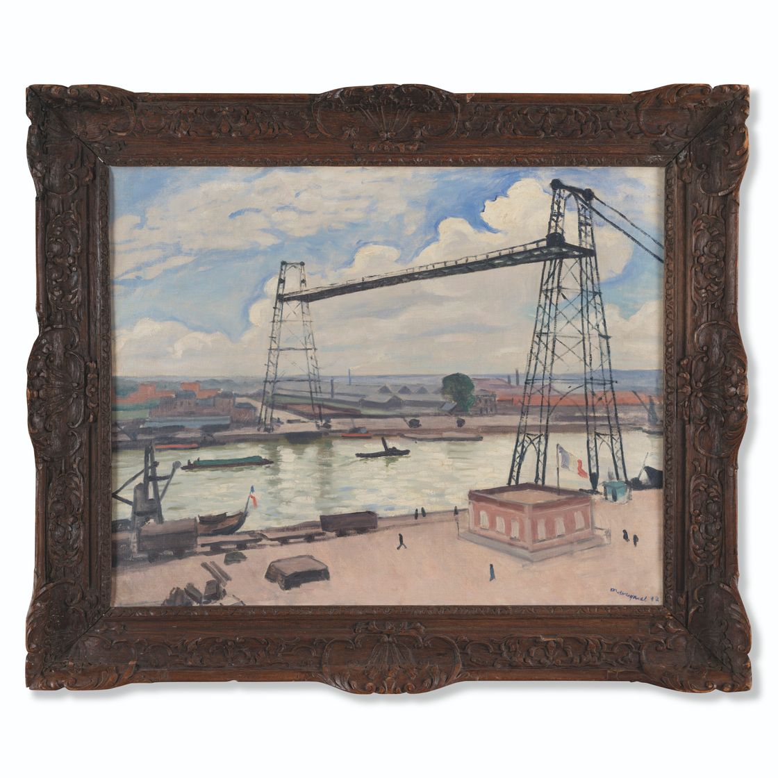 Albert Marquet — Руан, ле-пон-Трансбордер, изображение 2
