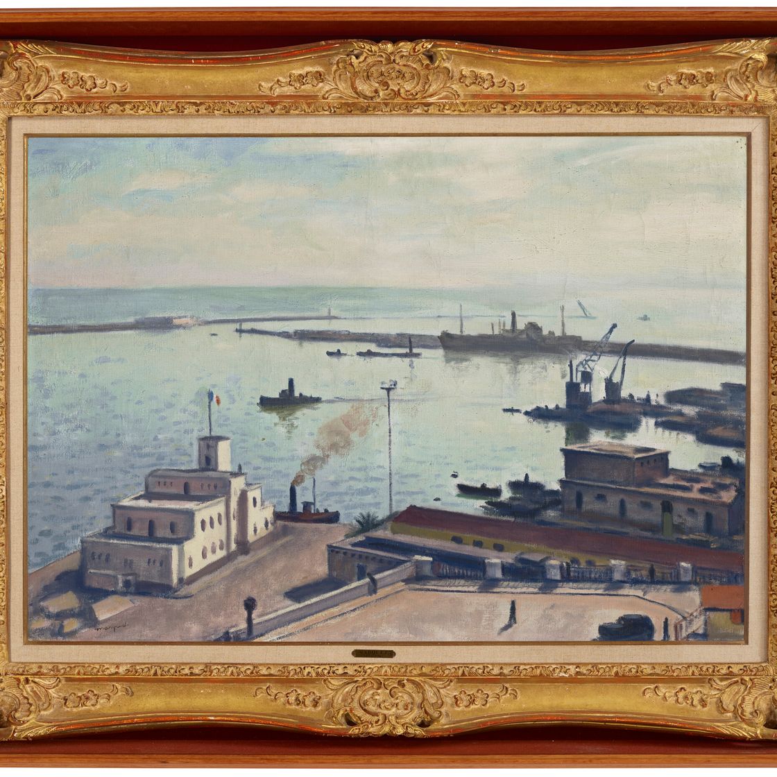 Albert Marquet — Порт в жилом помещении, изображение 2